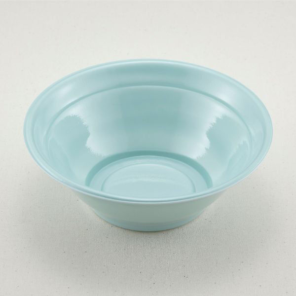 青葉紙業 麺容器 ラーメン 大(本体)青磁 600枚(50枚×12) 221750 1ケース(600枚入(50枚×12袋))（直送品）