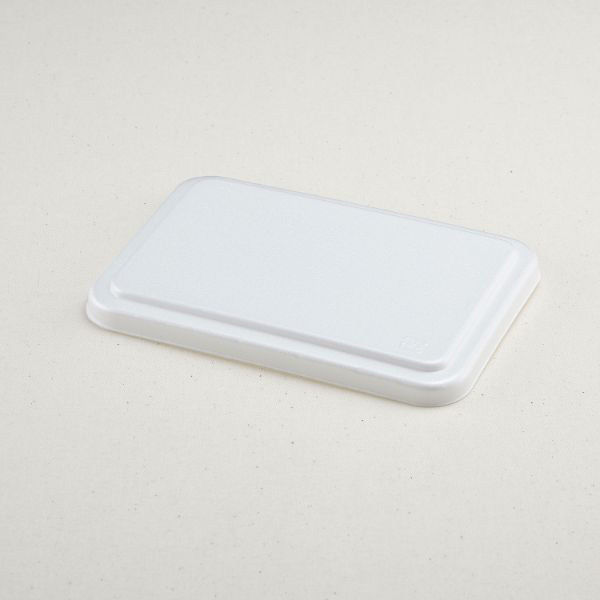 青葉紙業 弁当容器　B-23 蓋 白　600枚(50枚×12) 201401（直送品）