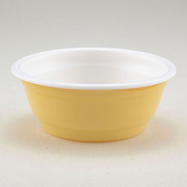 青葉紙業 麺容器 めん重 本体 金茶 450枚(50枚×9) 220405 1ケース(450枚入(50枚×9袋))（直送品）