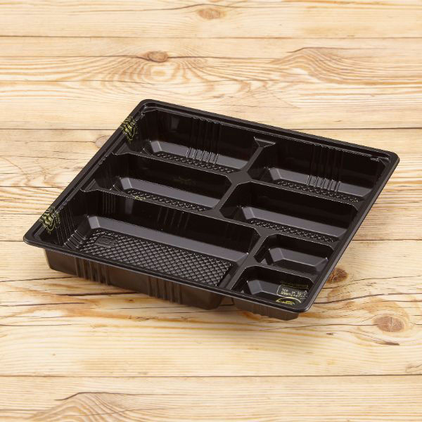 青葉紙業 弁当容器　EA-75-75-B　600枚(50枚×12) 247112（直送品）