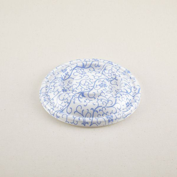 青葉紙業 どんぶり容器 でかどん 蓋 からくさ 450枚(50枚×9) 222115 1ケース(450枚入(50枚×9袋))（直送品）