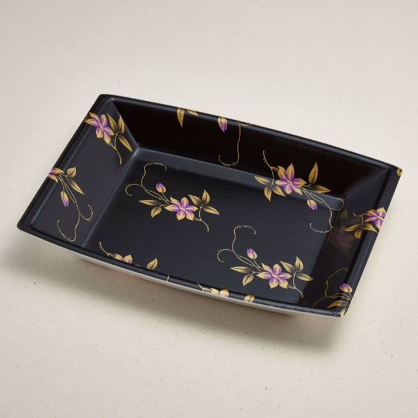 青葉紙業 刺身容器 ふなもりざら 105 てっせん 600枚(50枚×12) 238524 1ケース(600枚入(50枚×12袋))（直送品）