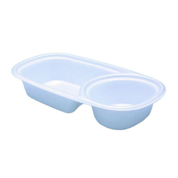 青葉紙業 カレー容器 特大 本体 白ラミ 450枚(50枚×9) 251310 1ケース(450枚入(50枚×9袋))（直送品）