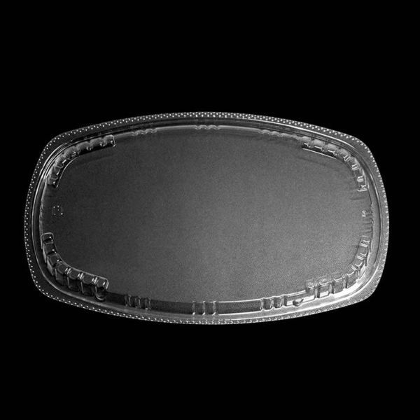 デンカポリマー カレー容器 Dランチ30-19T 蓋 600枚(50枚×12) 75873 1ケース(600枚入(50枚×12袋))（直送品）