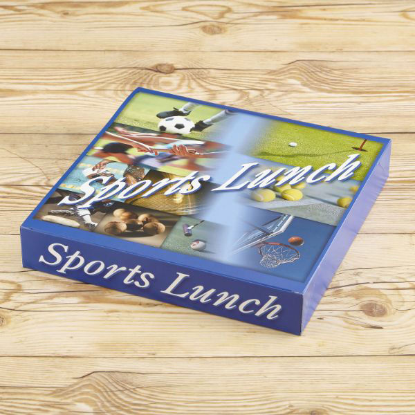 青葉紙業 弁当容器 AT80-80 スポーツランチ 300枚(25枚×12) 16058 1ケース(300枚入(25枚×12袋))（直送品）