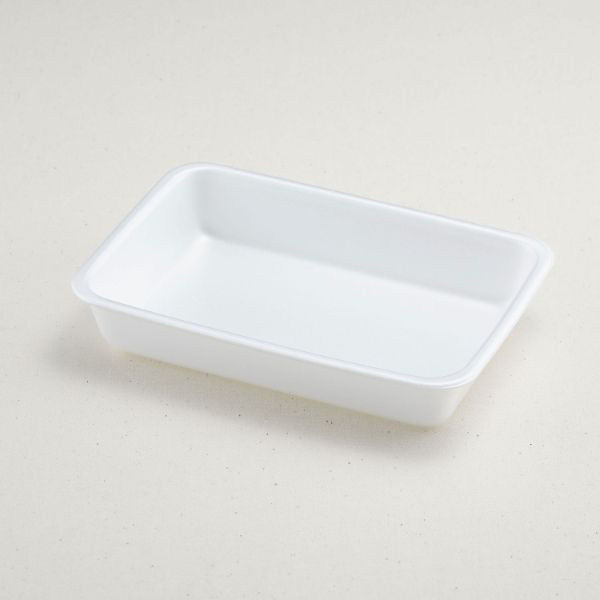 青葉紙業 弁当容器 B-2(本体)白 600枚(50枚×12) 201201 1ケース(600枚入(50枚×12袋))（直送品）