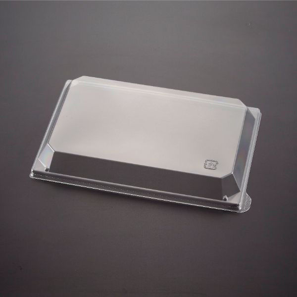 青葉紙業 刺身容器 つづみざら 150 蓋 透明 900枚(50枚×18) 238191 1ケース(900枚入(50枚×18袋))（直送品）