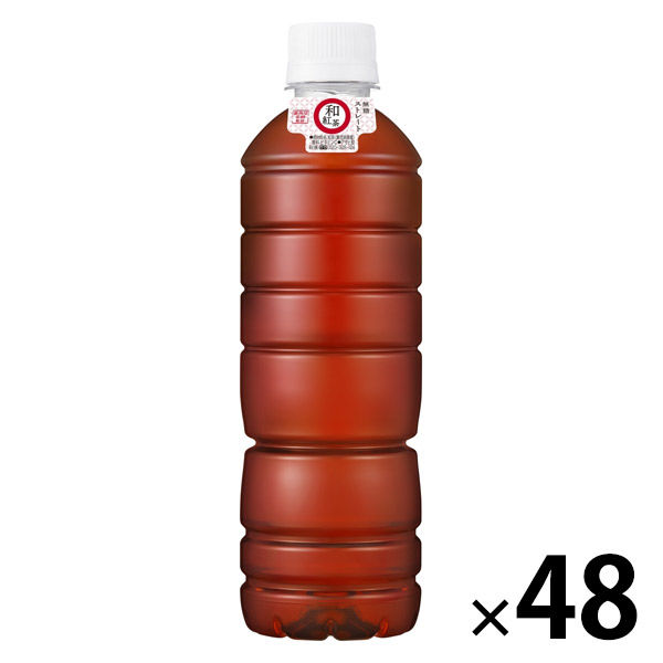 アサヒ飲料 和紅茶 無糖ストレート 500ml ラベルレスボトル 1セット（48本）
