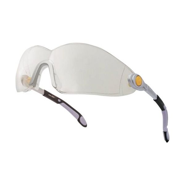 セーフラン安全用品 デルタプラス VULCANO2 PLUS CLEAR/一眼型安全メガネ(レンズ硬化処理&防曇) D0005 1個（直送品）