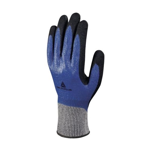 セーフラン安全用品 デルタプラス VENICUTD04/耐切創2重ニトリルコート手袋 D0044-L 1双 345-6983（直送品）