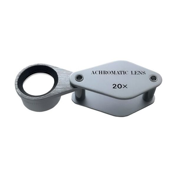 京葉光器 リーフ アクロマートルーペ 20× ALS-20 1個 249-2520（直送品）