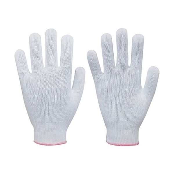 エキヤ産業 福徳 綿どころ薄手純綿手袋女性用 5双組 EG-105-5P 1組(5双) 337-4608（直送品）