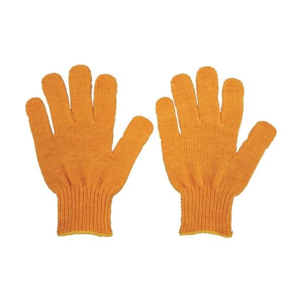 エキヤ産業 福徳 黄ナイロン手袋 L 10双組 EG-270 1組(10双) 854-8277（直送品）