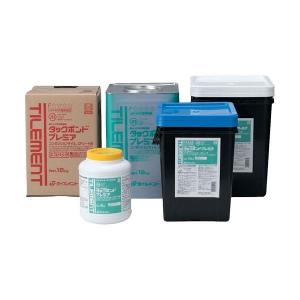 タイルメント TILEMENT タックボンドプレミア エコBOX 18kg 12224180 1個 132-5912（直送品）