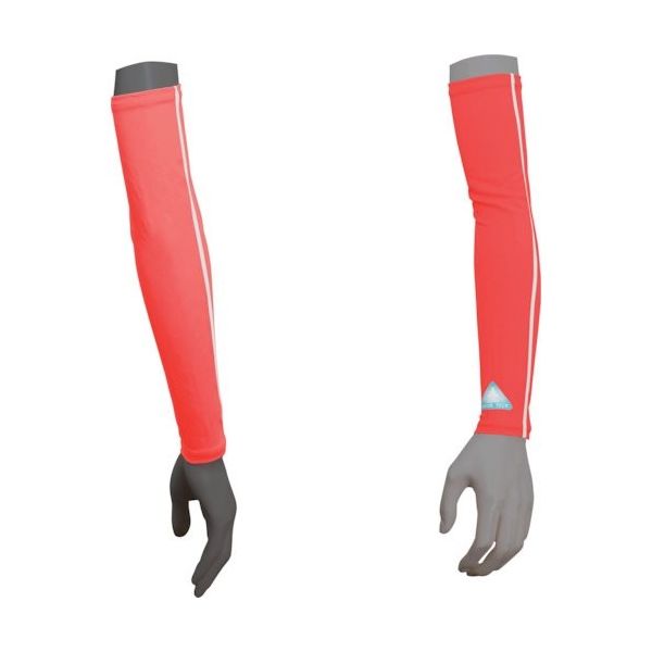 リベルタ ”氷撃 FTO アームカバー レッド L FTO-25153442 1双 256-9889（直送品）