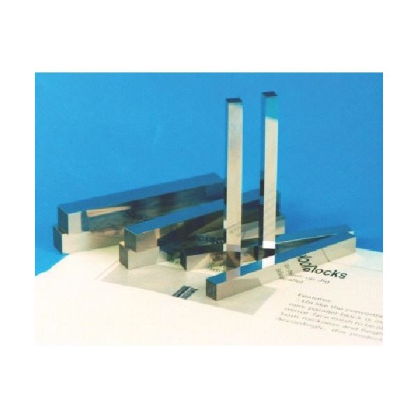 フジツール フジ 超精密パラレルブロック(単品) 厚7mm×高8mm×長100mm 7X8X100 1組 732-2585（直送品）