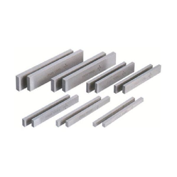 フジツール フジ 精密スチールパラレル(単品) 厚6.8mm×高10mm×長120mm 6.8X10X120 1組 837-8028（直送品）