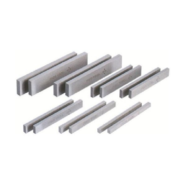 フジツール フジ 精密スチールパラレル(単品) 厚6.8mm×高27mm×長150mm 6.8X27X150 1組 732-2551（直送品）