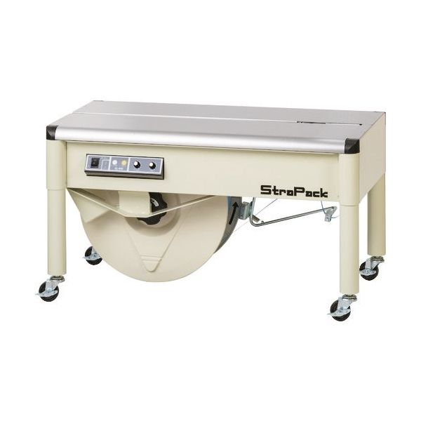 ストラパック 半自動梱包機（低床型） IQ-400LA 1台 167-7708（直送品）