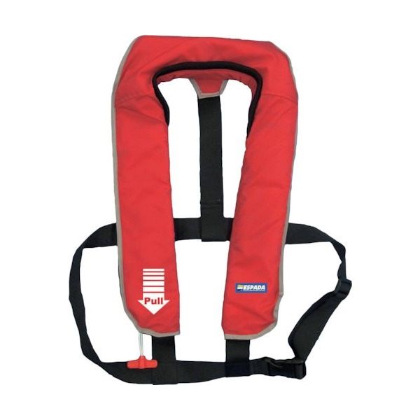 トーヨーセーフティ タニザワ 小型船舶用救命胴衣(膨脹式)BJー2500 BJ-2500-R 1着 250-4475（直送品）