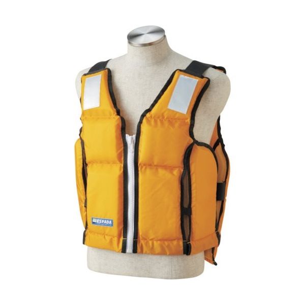 トーヨーセーフティ タニザワ 作業用救命衣(膨脹式及び呼気併用式以外のもの)(小型船舶兼用) FWー3 FW-3-Y-F 1着（直送品）