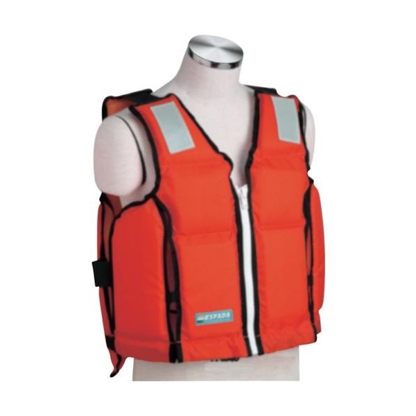 トーヨーセーフティ タニザワ 作業用救命衣(膨脹式及び呼気併用式以外のもの)(小型船舶兼用) FWー3 FW-3-OR-F 1着（直送品）