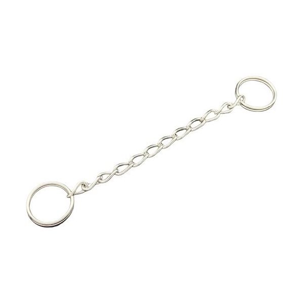 東京パーツセンター ラクテム マンテルチェーン ステンレス L100mm 両端リング付 MCR1.6-100 1袋(5個) 466-2398（直送品）