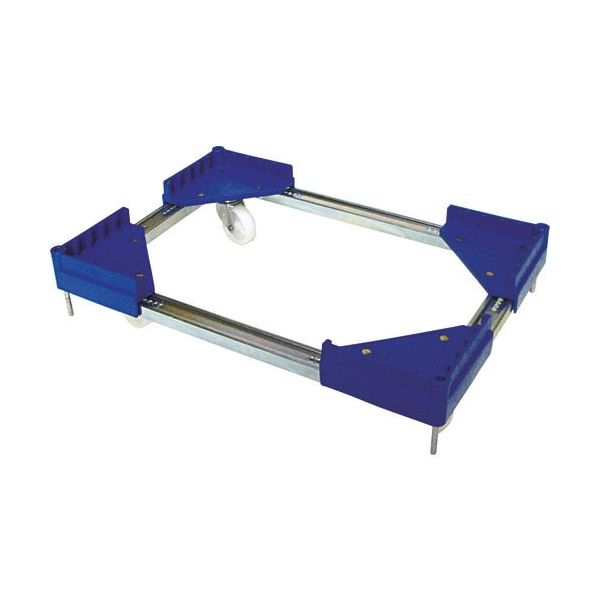 ルート工業 ルート コンテナ台車 ルートボーイ702PP型420~520×420~520 702PP-06 1台 128-4165（直送品）