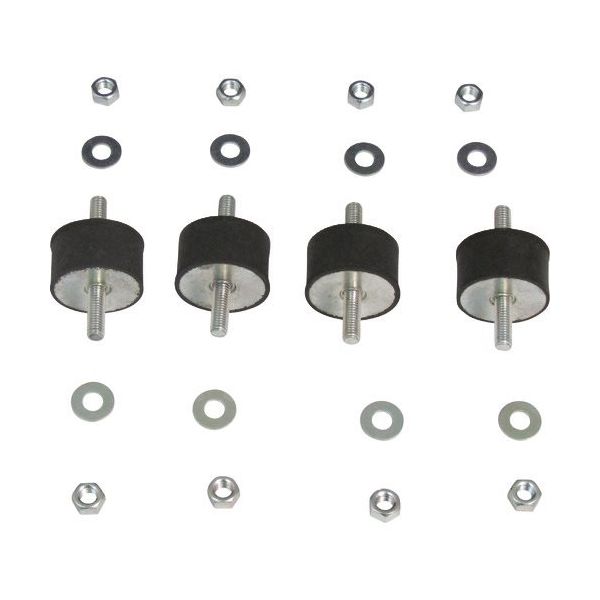 アルバック機工 ULVAC 防振ゴム MEー25(M5) 4個入 4PIECES 1式 152-7110（直送品）