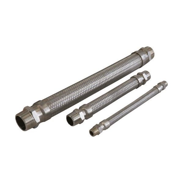 トーフレ FTAP 溶接型フレキ 継手ステンレス オスXオス 50AX700L FTAP-5050-700-MM 1本 202-4636（直送品）