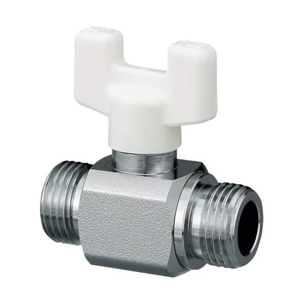 オンダ製作所 AE7型 G1/2×G1/2 メッキ付 日本水道協会認証登録品 AE7-13M-S 1個 267-3652（直送品）