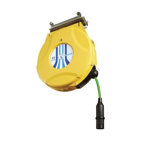 日平機器 日平 リール アースホースエアーリール 10M HAP-210E-Y 1台 147-0138（直送品）