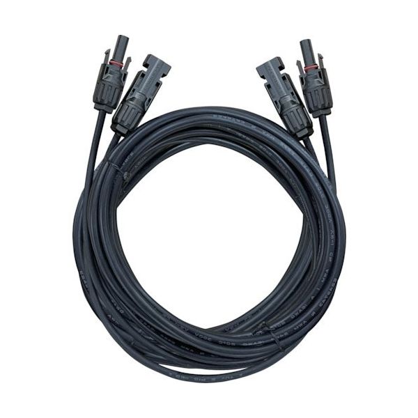 富士倉 MC4延長ケーブル 10m MC4-EN 1本 346-7886（直送品）