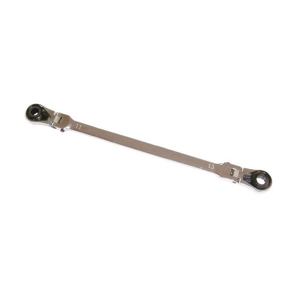 ハスコー ロングフレキシブルラチェットレンチ(スカート付)11×13 LFR-1113 1本 135-2250（直送品）