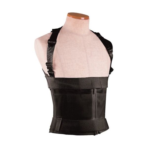 エヌ・エス・ピー NSP AGー010 ワーキングパワースーツ LL ブラック 8210661 1着 340-2687（直送品）