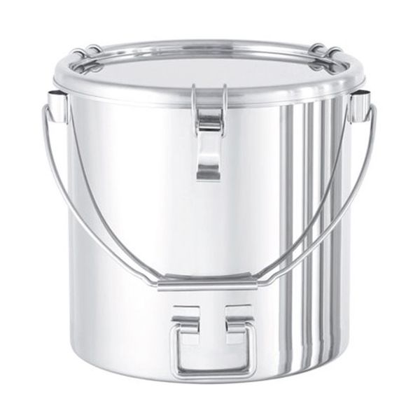 MONOVATE 吊り下げ式下部折りたたみ取っ手付密閉容器(クリップ式/CR) 4L CTBDF-18/PCA 1個 147-6030（直送品）