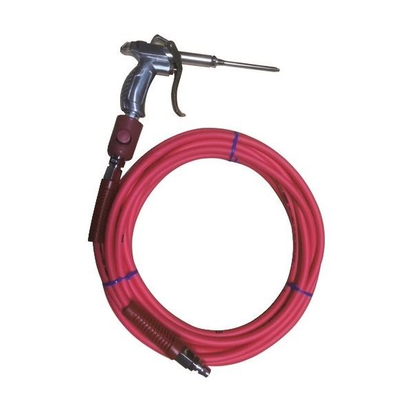 ヤマトエンジニアリング ヤマト PVCエアホース(ボタン式カップリング付)ブローガンセット H85BT-D110-10 1本（直送品）