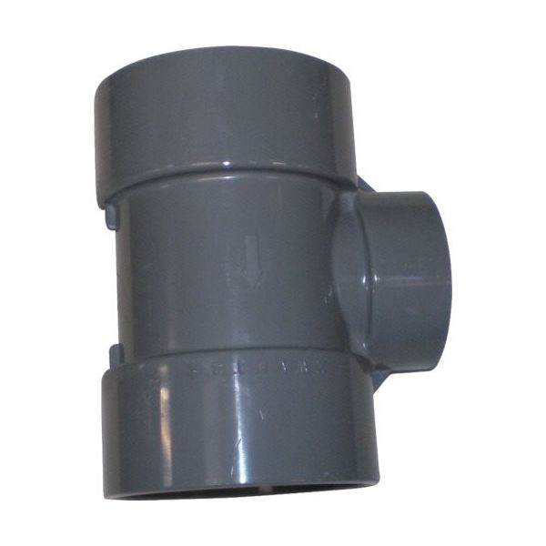 積水化学工業 エスロン DV継手 DT(90°Y) 75×40 DDT753 1個 850-5994（直送品）