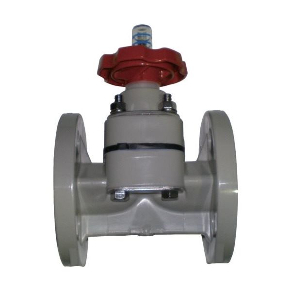 積水化学工業 エスロン ダイヤフラム 本体:PP 隔膜:PTFE 10Kフランジ 65A DPPF65 1個 850-6046（直送品） 62,899円