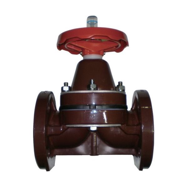 積水化学工業 エスロン ダイヤフラム 本体:HT 隔膜:EPDM 10Kフランジ 80A DTEF80 1個 850-6055（直送品）