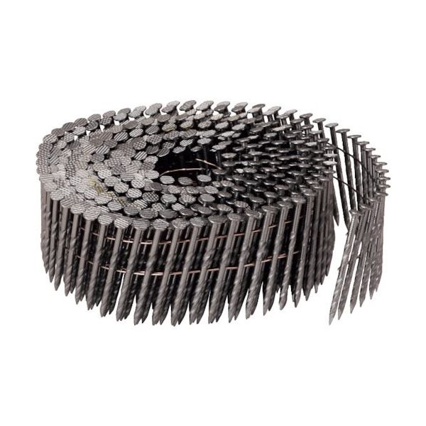 若井産業 WAKAI (W)ワイヤー スクリュー釘 2.1X45 平形巻 WS2145F 1ケース(10巻) 385-2279（直送品）