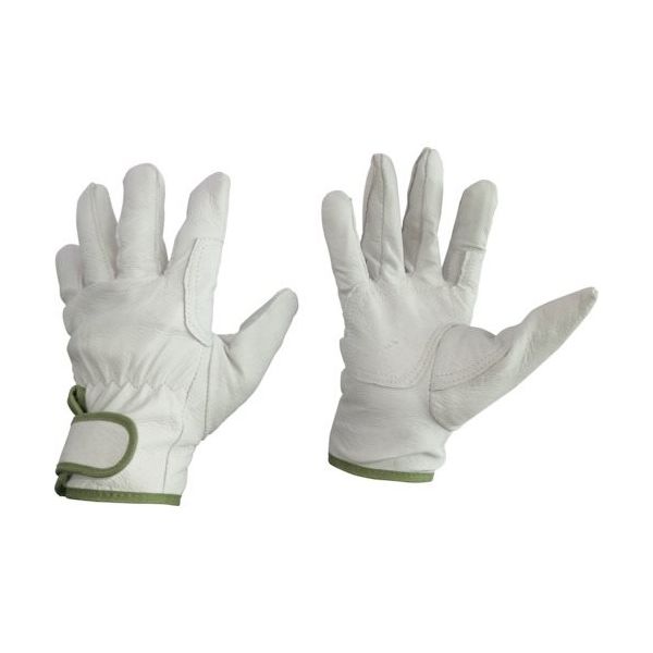 富士手袋工業 富士手袋 裏綿トンクレレインジャー緑線 9131-M 1セット(10双) 268-3275（直送品）