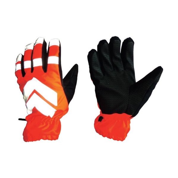 富士手袋工業 富士手袋 高視認性防水防寒手袋 74-15-OR-L 1双 338-2614（直送品）