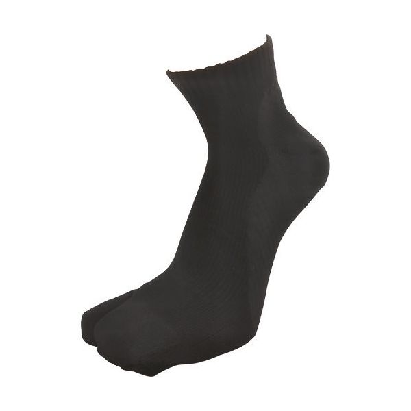 富士手袋工業 富士手袋 足の疲れを考えた 指付ショート丈3P 192-BL 1組(3足) 198-0856（直送品）