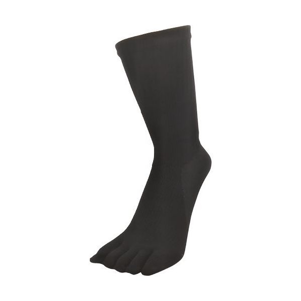 富士手袋工業 富士手袋 足の疲れを考えた 5本指レギュラー丈3P 196-BL 1組(3足) 198-0860（直送品）