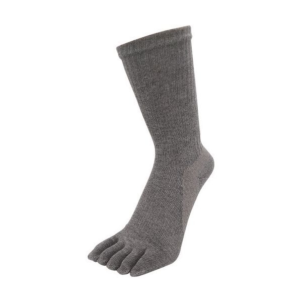 富士手袋工業 富士手袋 足の疲れを考えた 5本指レギュラー丈3P 196-GR 1組(3足) 197-7707（直送品）