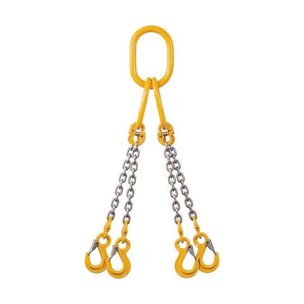 象印チエンブロック 象印 チェーンスリング100(アイタイプ) ラッチ付き 使用荷重10.3t 4-TG-YP-13 1本 134-7509（直送品）