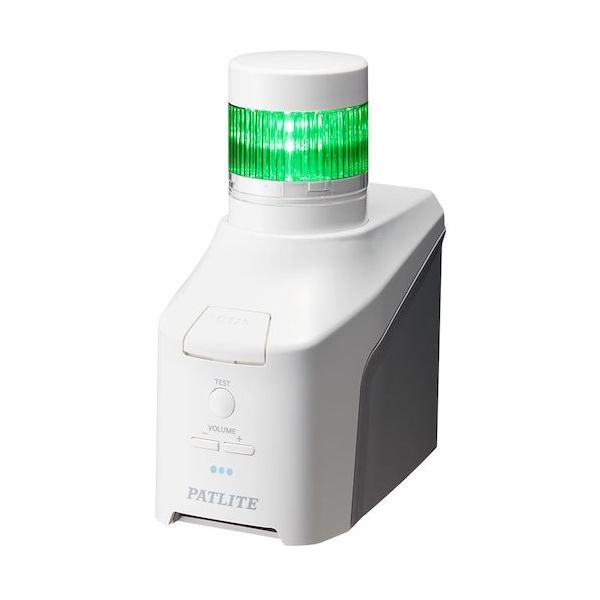 パトライト 音声対応ネットワーク制御信号灯 NHVシリーズ NHV(音声対応モデル) NHV6-1-G 1台 466-9558（直送品）