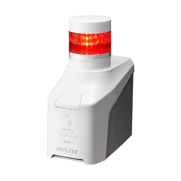 パトライト 音声対応ネットワーク制御信号灯 NHVシリーズ NHV(音声対応モデル) NHV6-1-R 1台 466-9588（直送品）