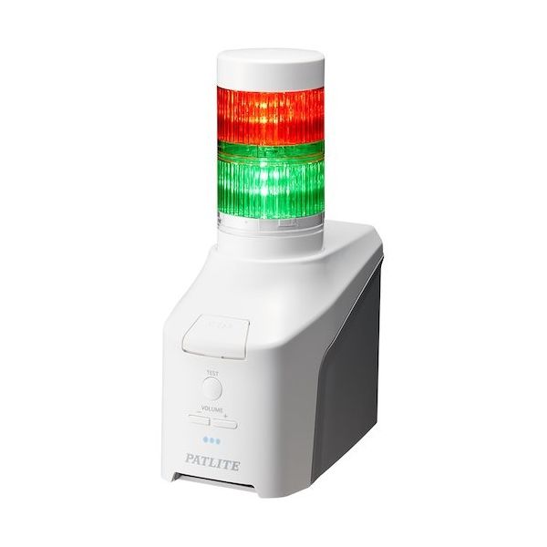 パトライト 音声対応ネットワーク制御信号灯 NHVシリーズ NHV―D(音声対応デジタルIO搭載モデル) NHV6-2D-RG 1台（直送品）